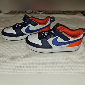 Nike Court Borough Low Recraft TD White Navy Orange